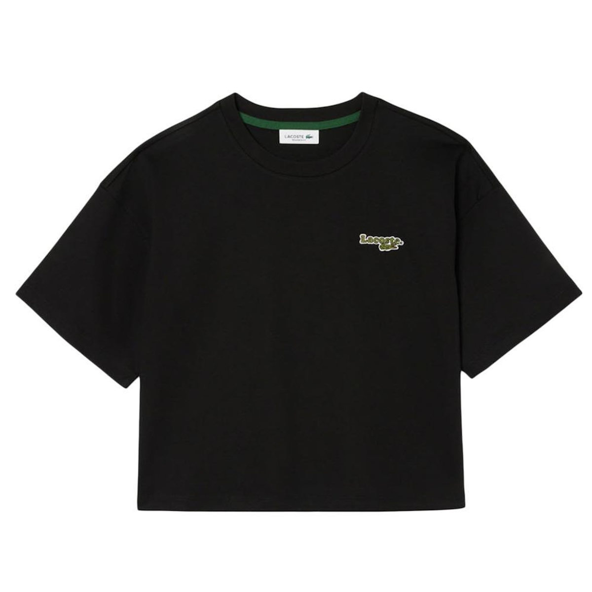 Lacoste T-Shirt Marine Femme Lacoste Sigle