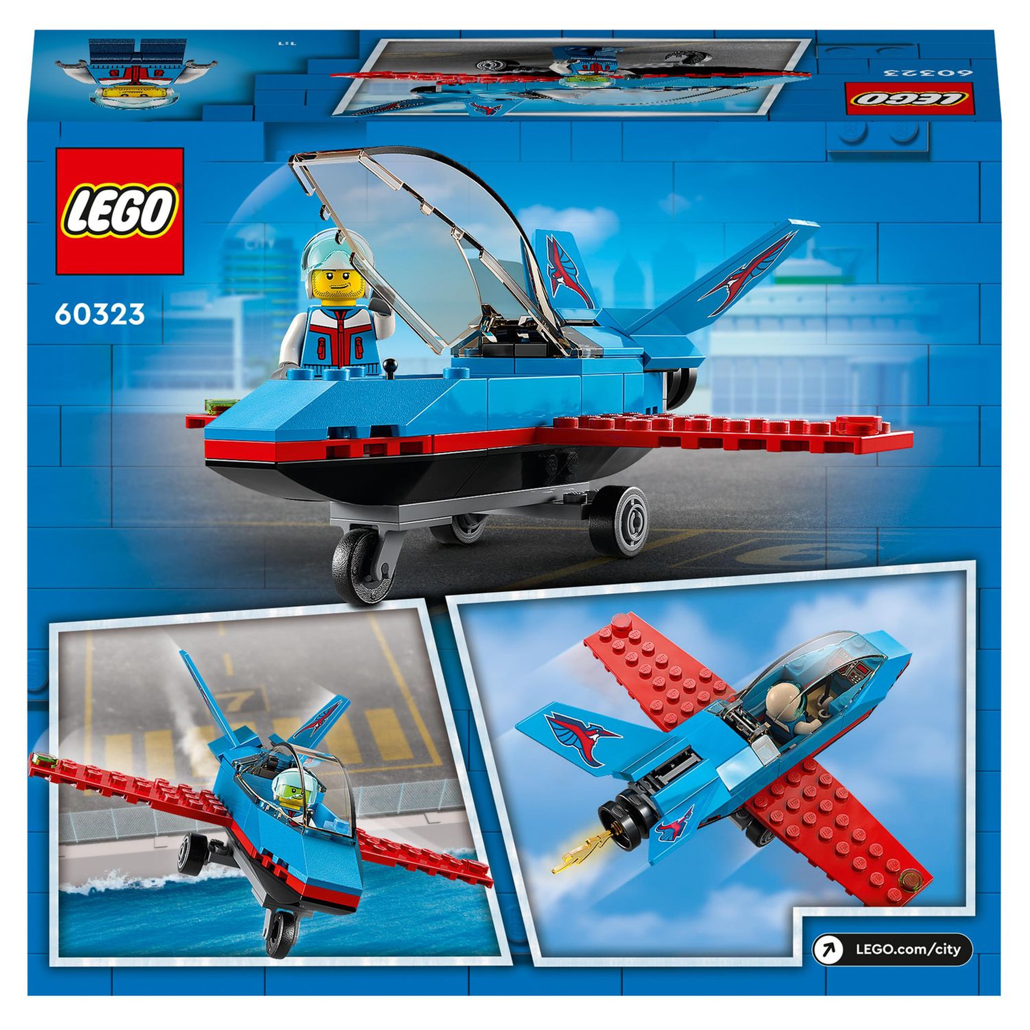Voir la diapositive 9 : LEGO City 60323 - L'avion de voltige