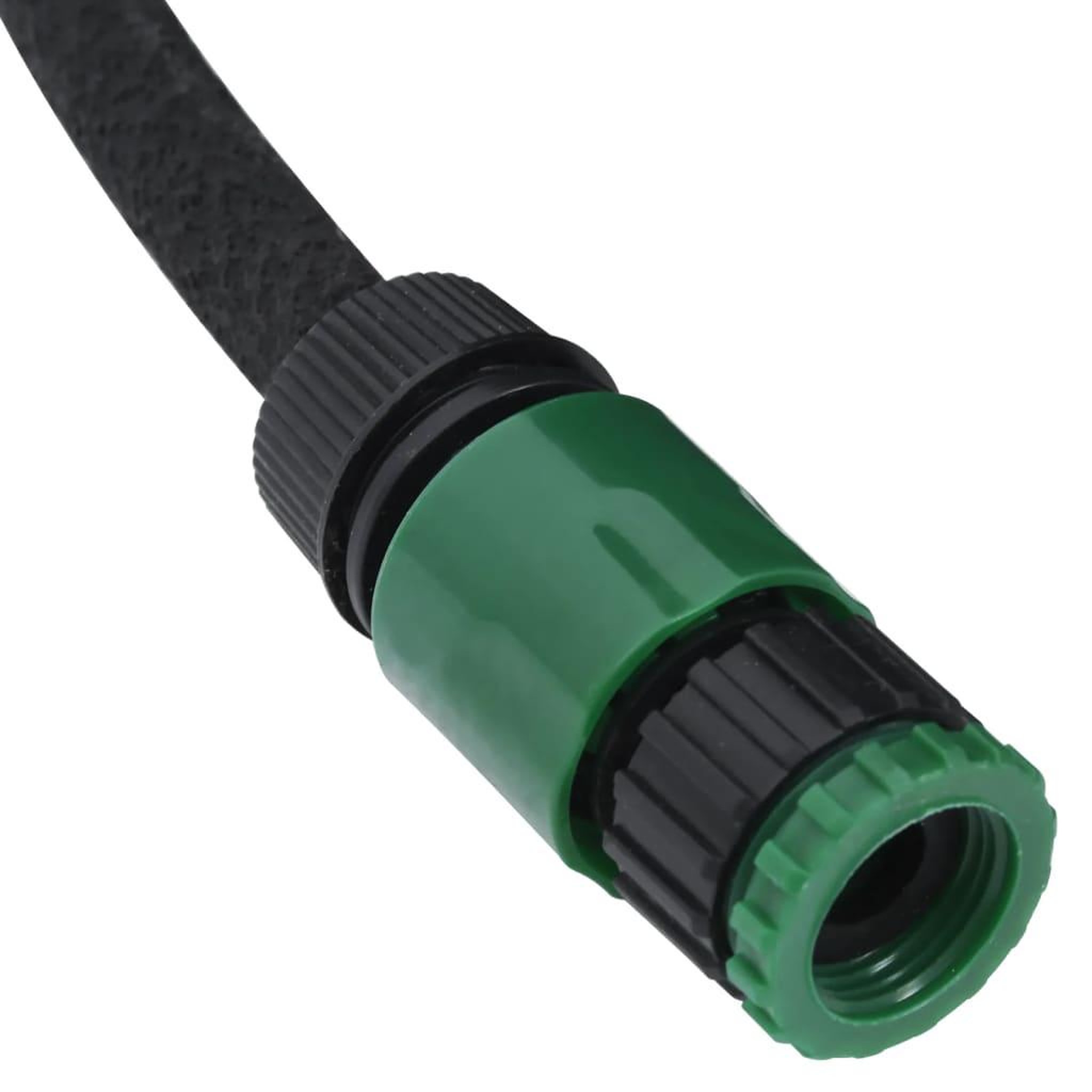 Voir la diapositive 4 : VIDAXL Tuyau d'arrosage de jardin noir 0,6  50 m caoutchouc