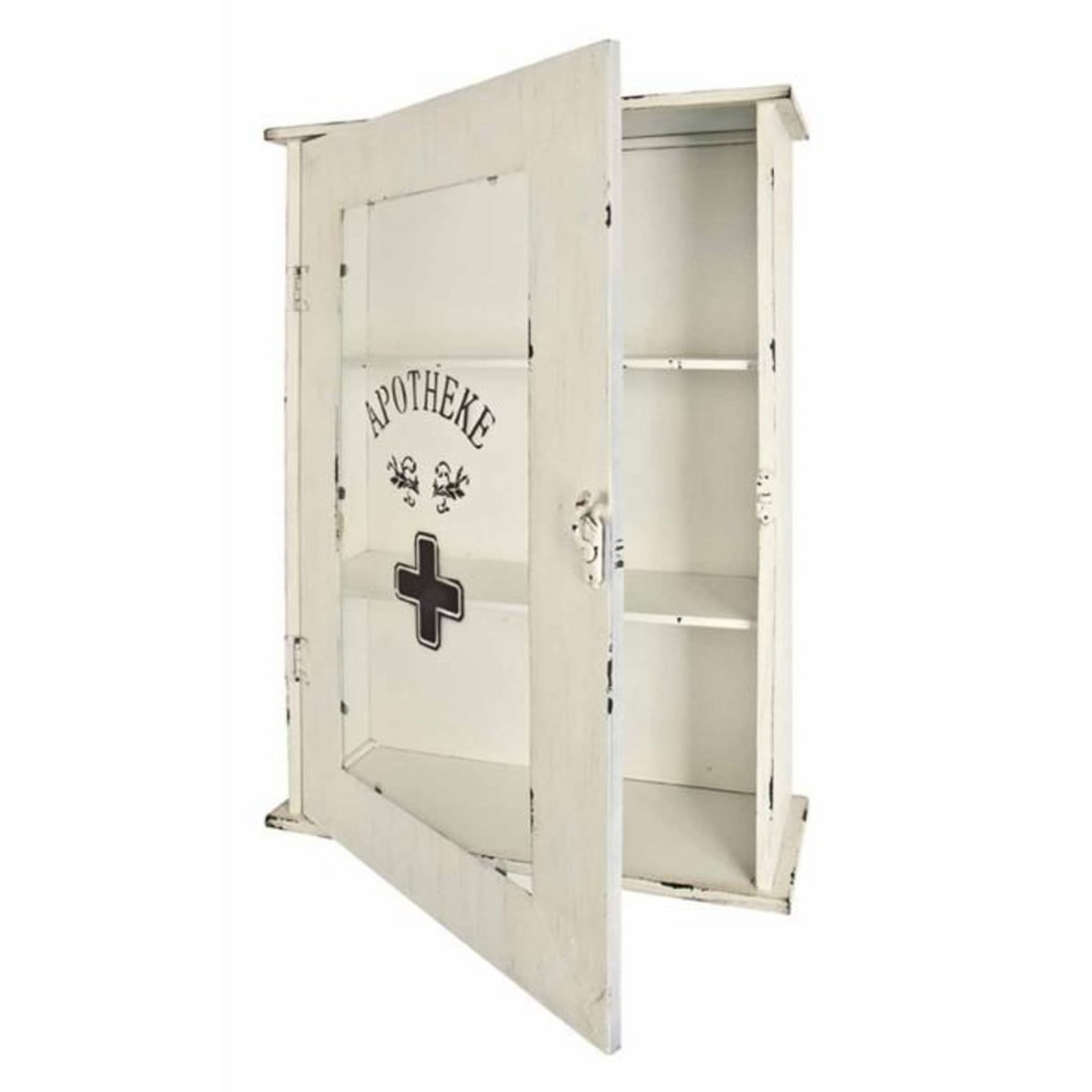 Paris Prix Armoire à Pharmacie Déco  Ronan  62cm Blanc