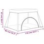 Voir la diapositive 6 : VIDAXL Parc pour bebe avec matelas Vert Tissu de lin