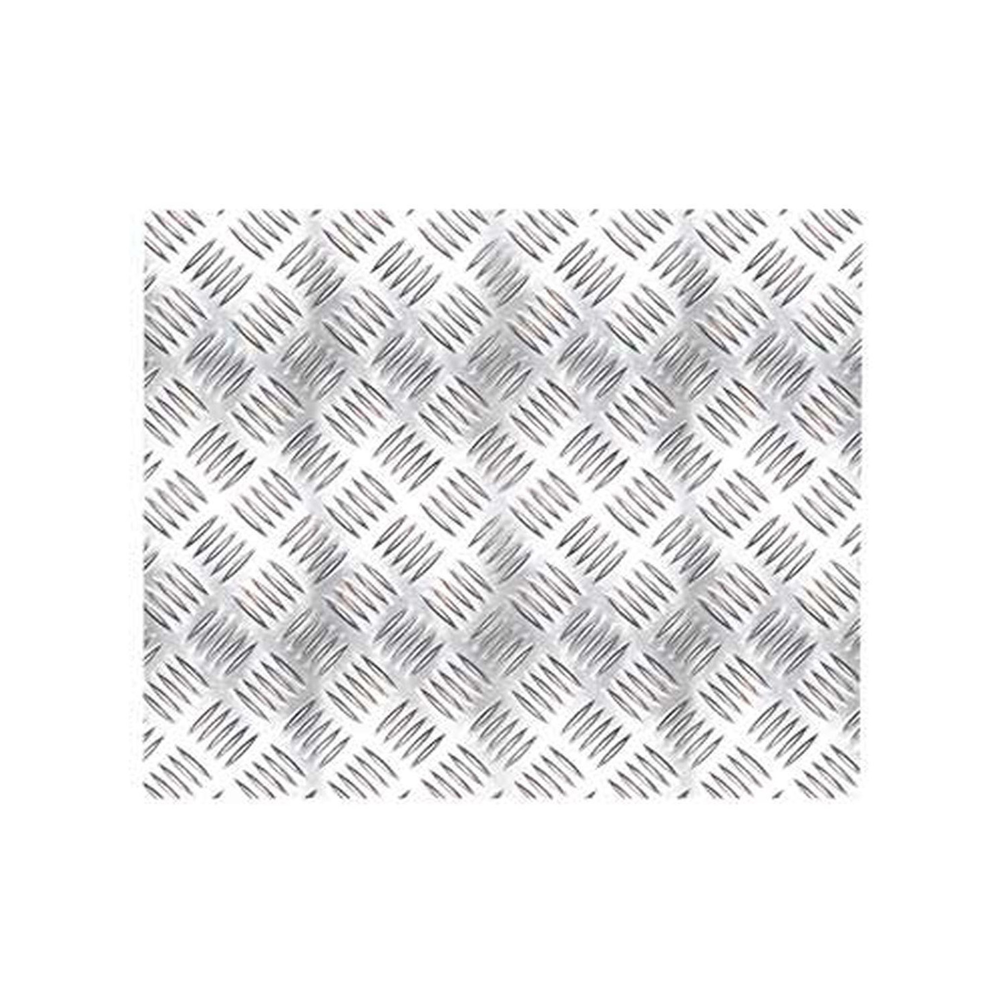 SUD TRADING Adhésif décoratif aspect métallique trait - 100 x 45cm