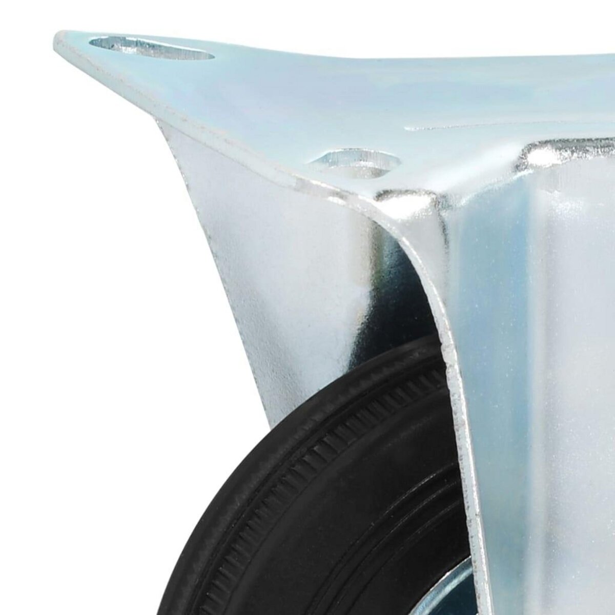 VIDAXL Roulettes fixes 4 pcs 100 mm