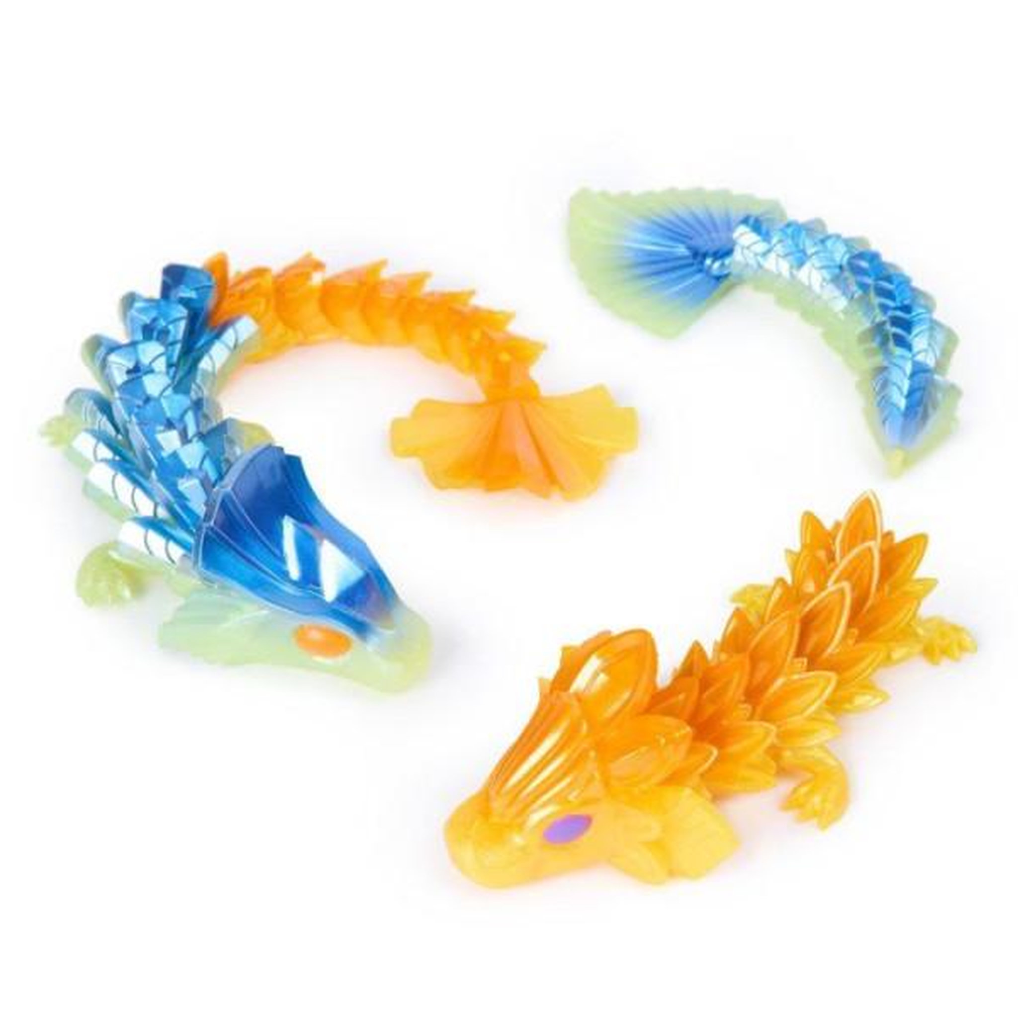Voir la diapositive 6 : SpinMaster CrystaLynx Dragons - Figurine Articulée Dragon 23 Cm surprise