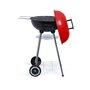 Voir la diapositive 5 : LIVOO Barbecue à charbon 41cm rouge/noir - doc172r