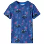 VIDAXL T-shirt pour enfants melange bleu fonce 92
