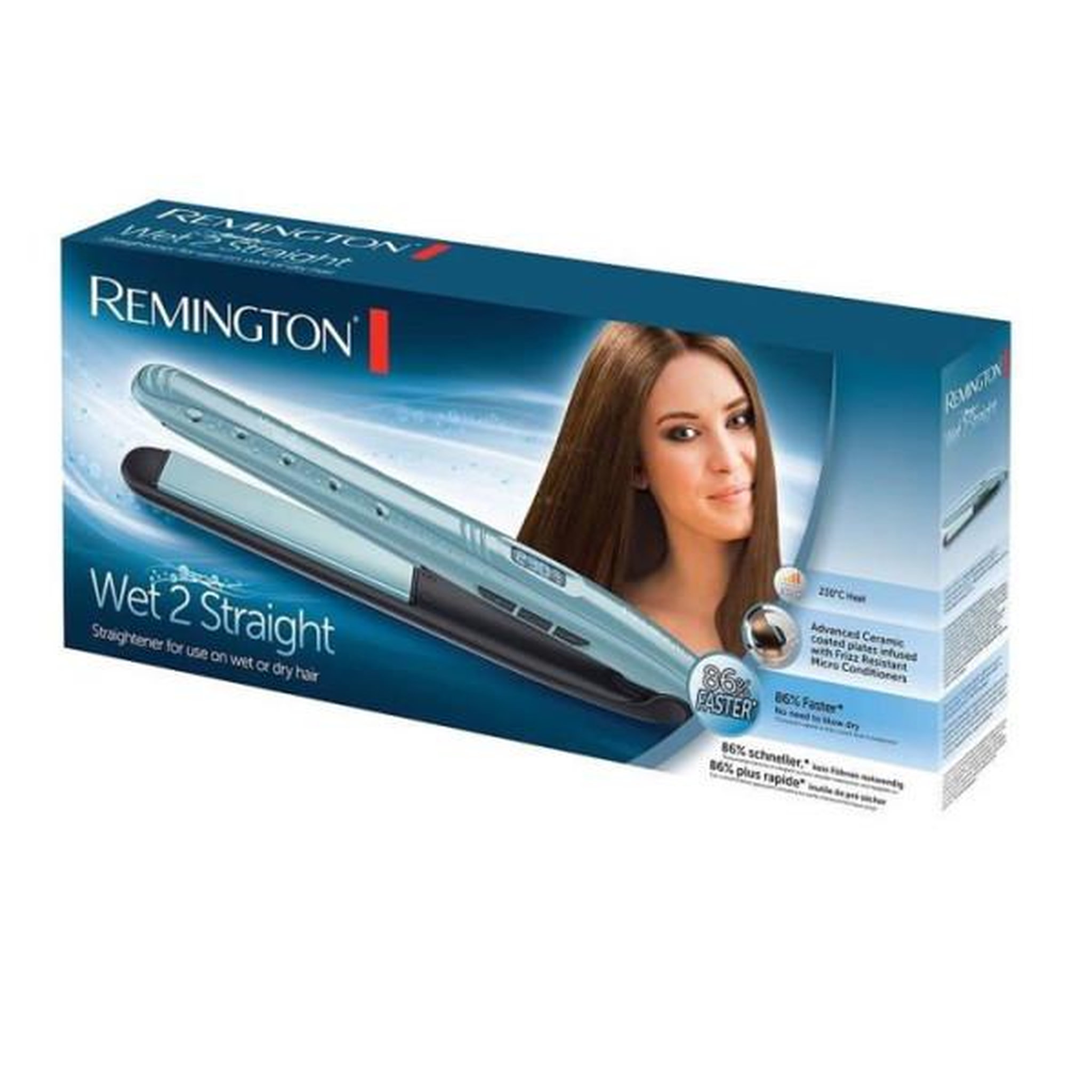 Voir la diapositive 1 : REMINGTON Brosse Soufflante REMINGTON AS7300 Blow D&S - 800 W - 2 vitesses - 2 températures - 3 accessoires