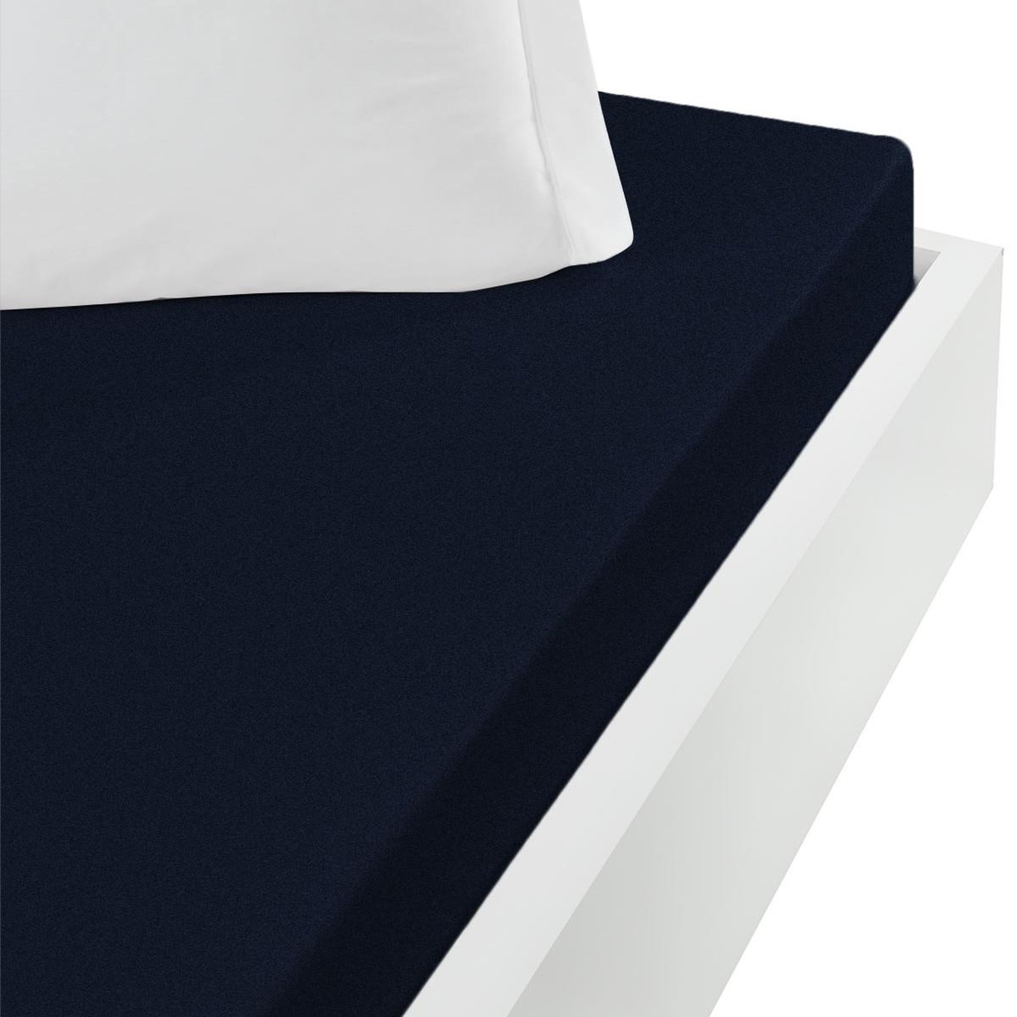 Sensei Maison Drap housse jersey coton peigné extensible bonnet 30 cm MANHATTAN