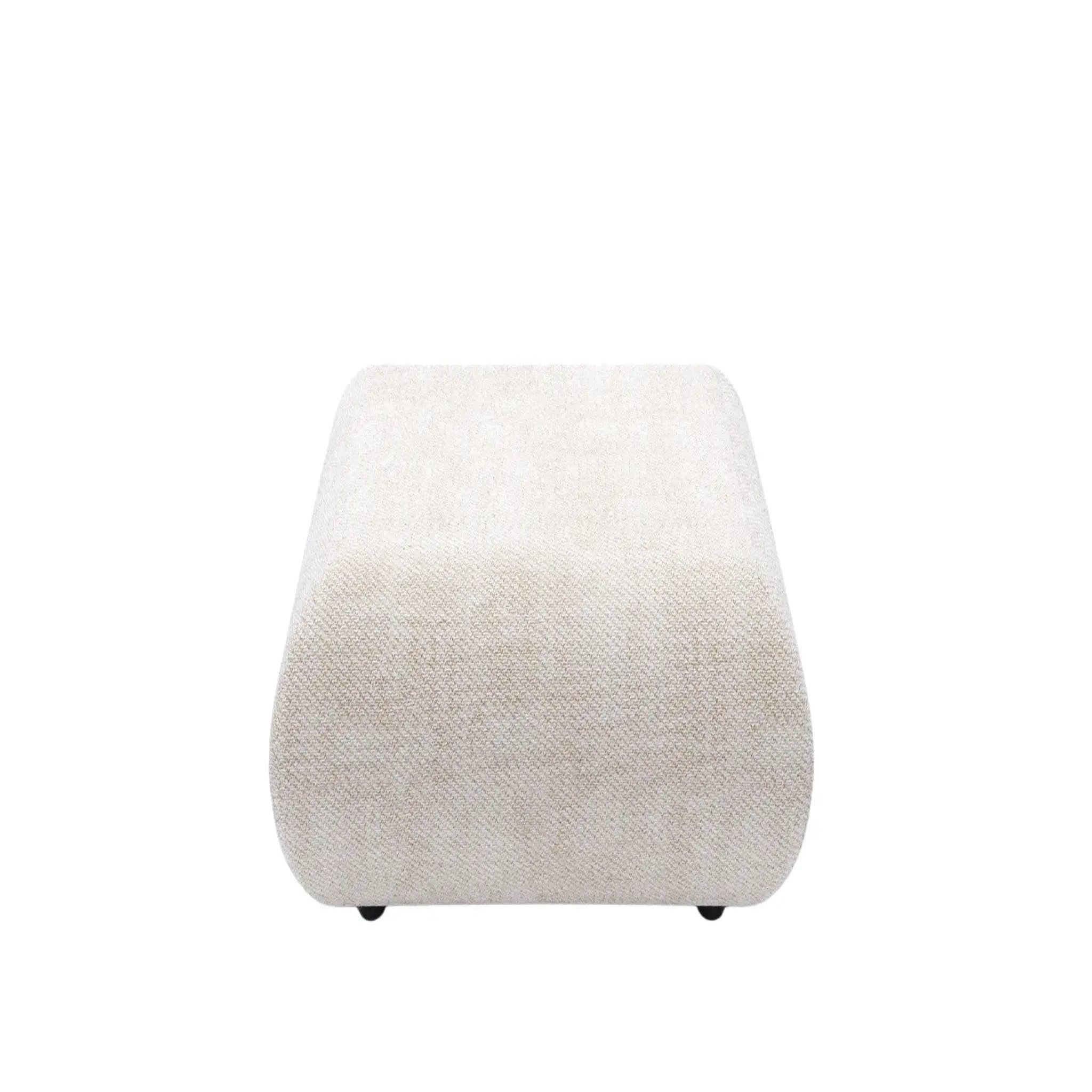 Voir la diapositive 6 : CASANOVA PARIS Levi - pouf tissu lisse