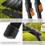 Voir la diapositive 4 : tectake Table de camping pliable noir