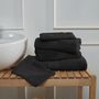 Voir la diapositive 5 : Sensei Maison Ensemble de bain 5 pièces (1 drap de bain + 2 serviettes de toilette + 2 gants) LUXURY