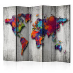 Paris Prix Paravent 5 Volets  Concrete World  172x225cm
