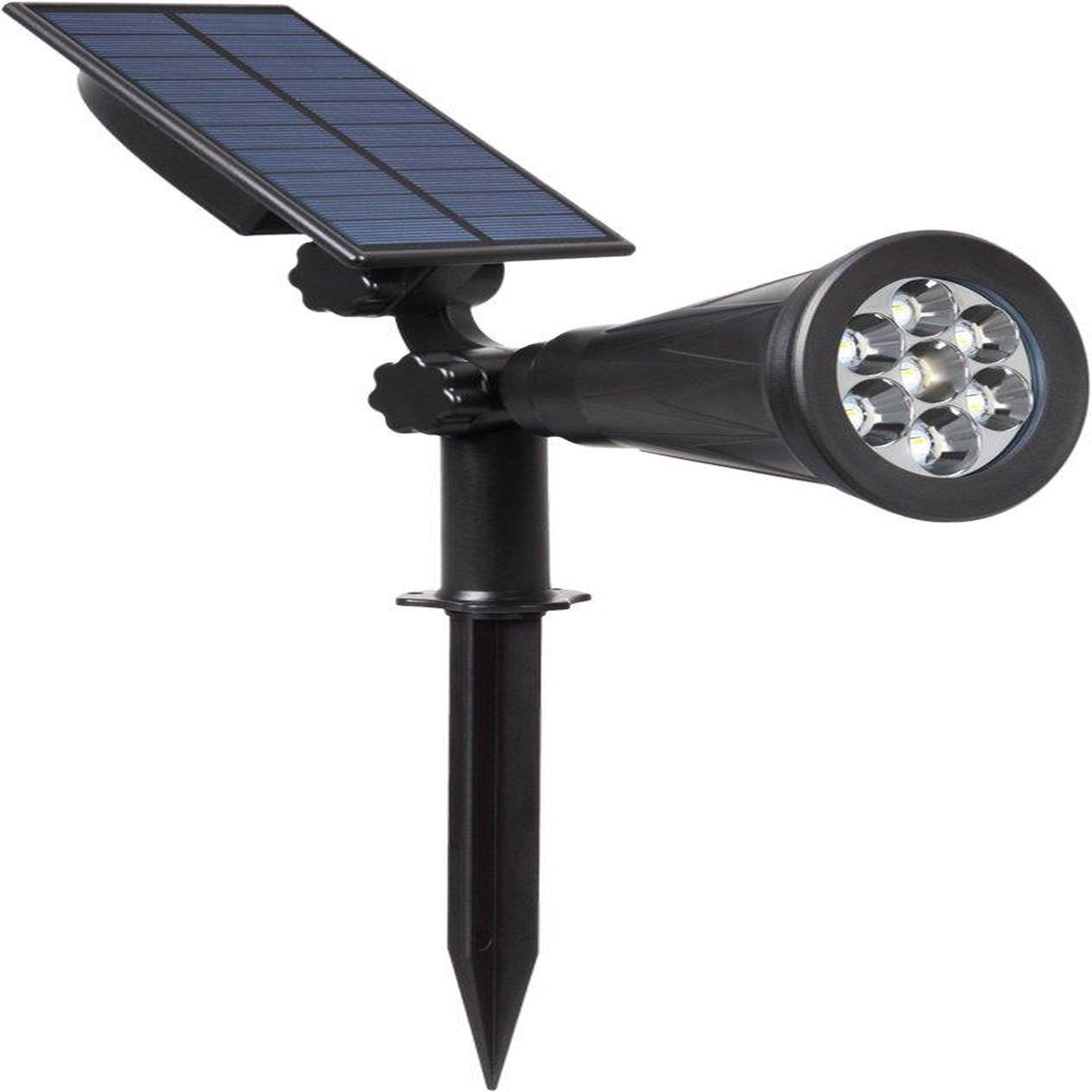 CENTRALE BRICO Spot solaire spiky 4w 270lm detecteur crepusculaire