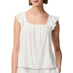 Pieces Débardeur Blanc Femme Pieces Pia. Coloris disponibles : Blanc