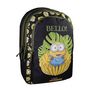 Voir la diapositive 2 : Bagtrotter Bagtrotter - Les Minions - Sac à Dos Scolaire - Noir -  2 Compartiments Zippés - 1 Poche Zippée - 32x16x46cm - Bretelles Matelassées - Dos Matelassé - Matière Polyester - Sac à Dos Scolaire Primaire