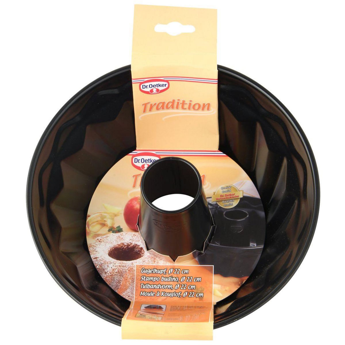 DR.OETKER Moule à Kougelhopf 22 cm Dr.Oetker Tradition