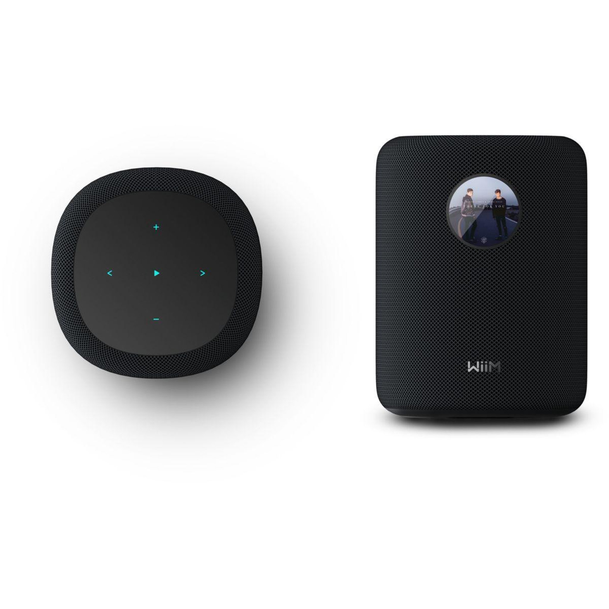 Voir la diapositive 4 : WIIM Enceinte multiroom sound black with display