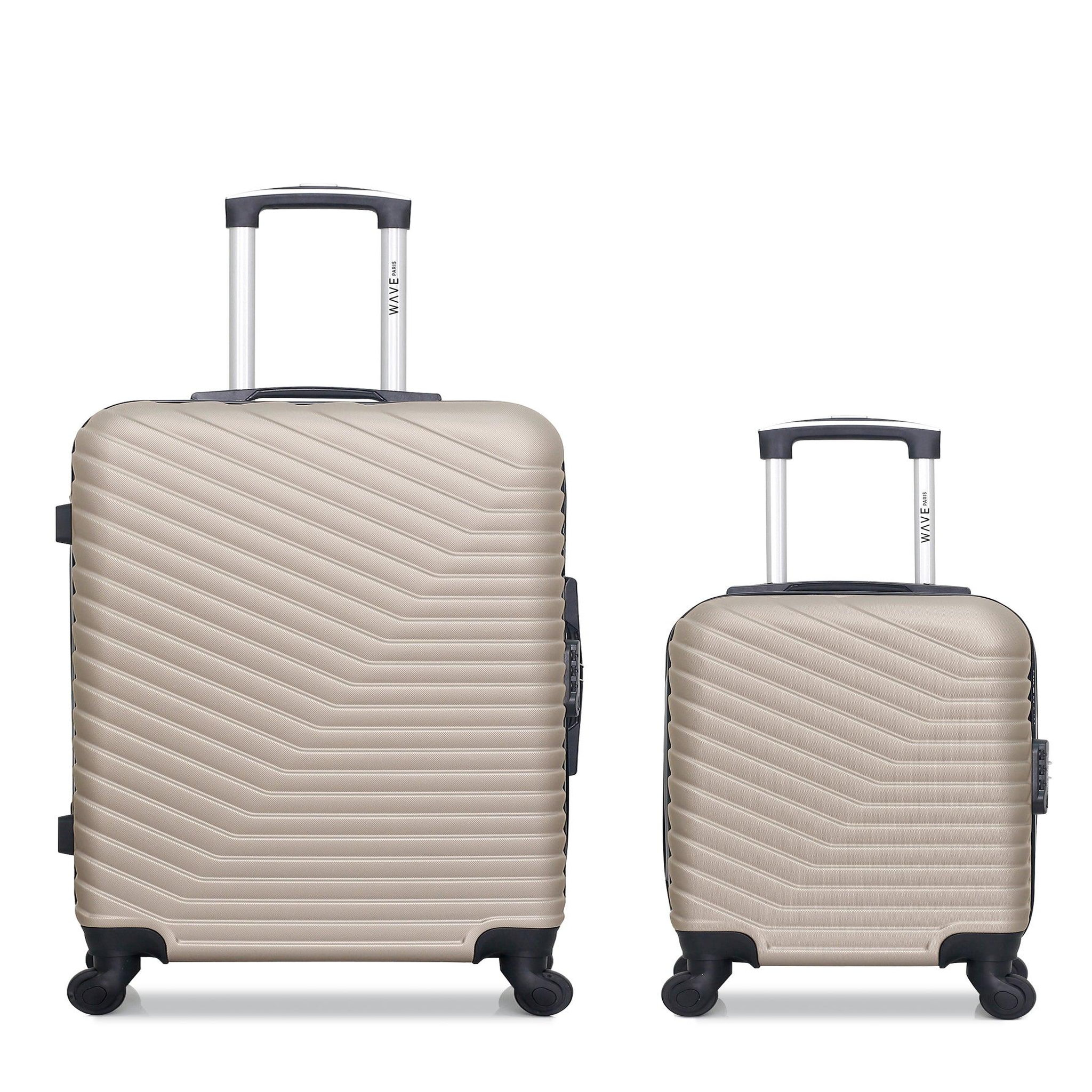 WAVE PARIS Wave paris - lot de 2 - valise weekend et valise cabine xxs lena