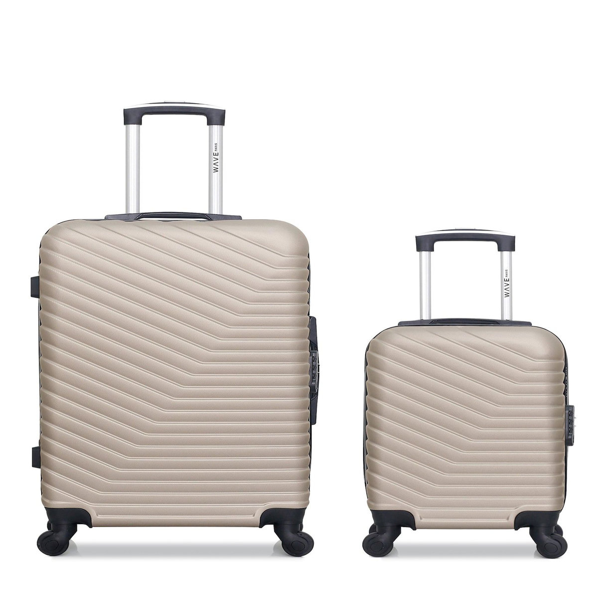 WAVE PARIS WAVE PARIS - Lot de 2 - Valise weekend et valise cabine XXS LENA
