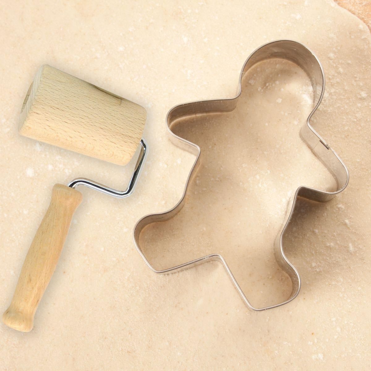 Fackelmann Mini rouleau à pâtisserie en bois 17 cm Fackelmann Boissellerie