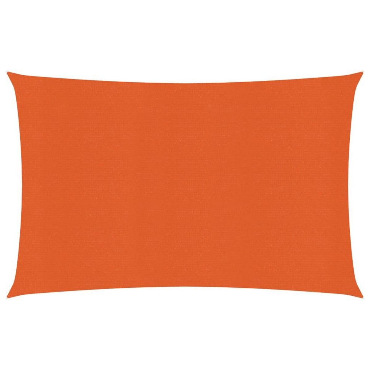 VIDAXL Voile d'ombrage 160 g/m^2 Orange 2x3,5 m PEHD