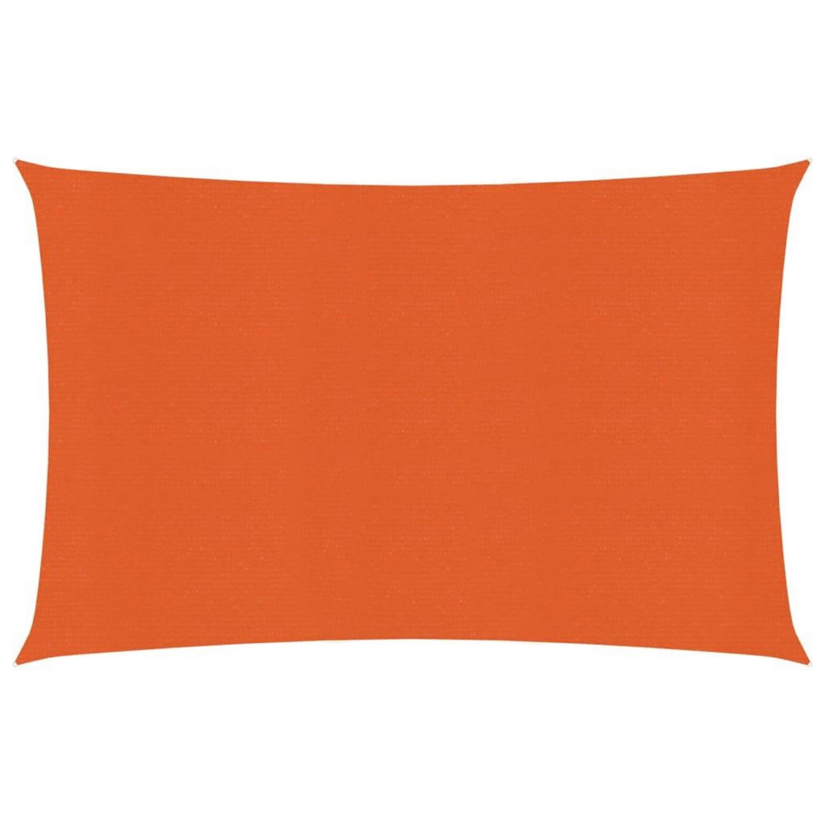 VIDAXL Voile d'ombrage 160 g/m^2 Orange 2x3,5 m PEHD