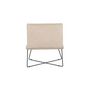 Voir la diapositive 4 : Paris Prix Fauteuil en Velours  X-Lounge  82cm Beige