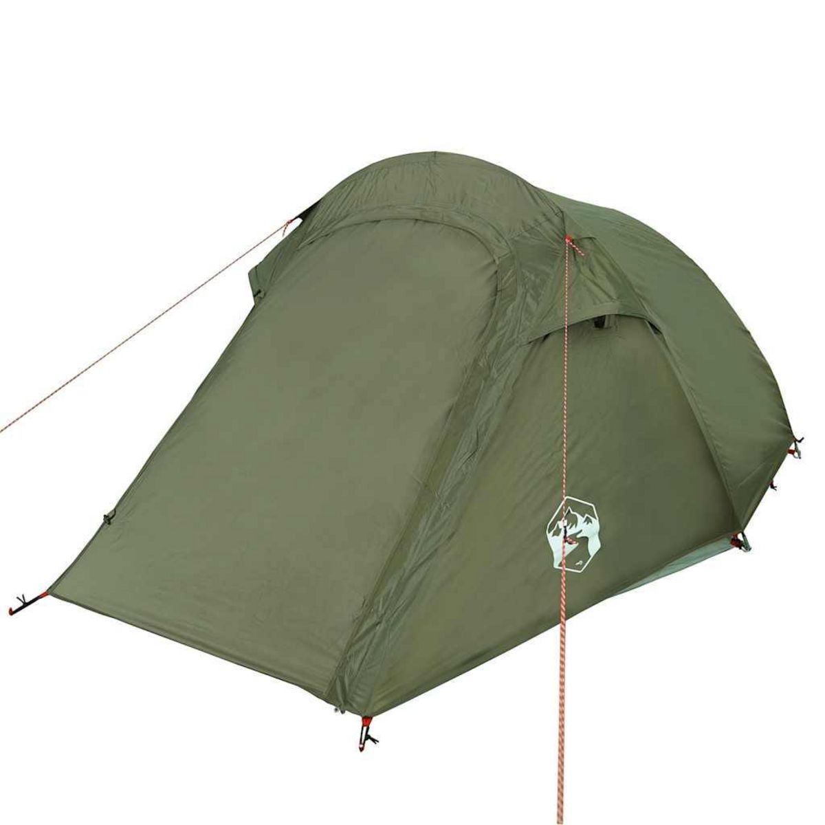 VIDAXL Tente de camping tunnel 3 personnes vert olive impermeable