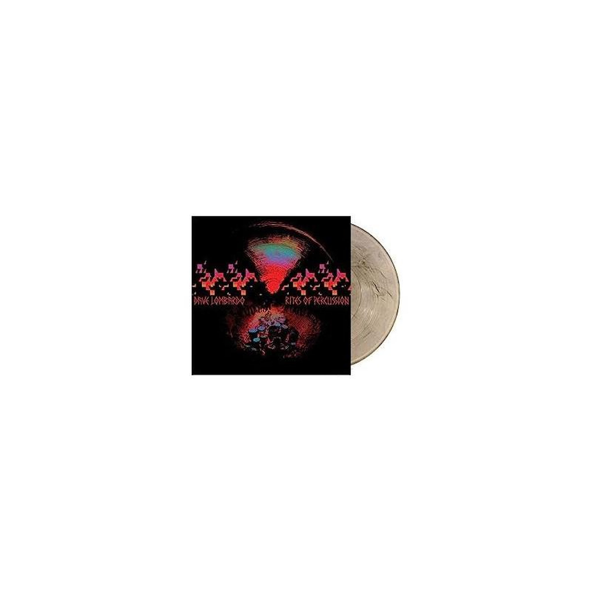 Vinyle lp dave lombardo rites of percussion fumé (album expérimental)