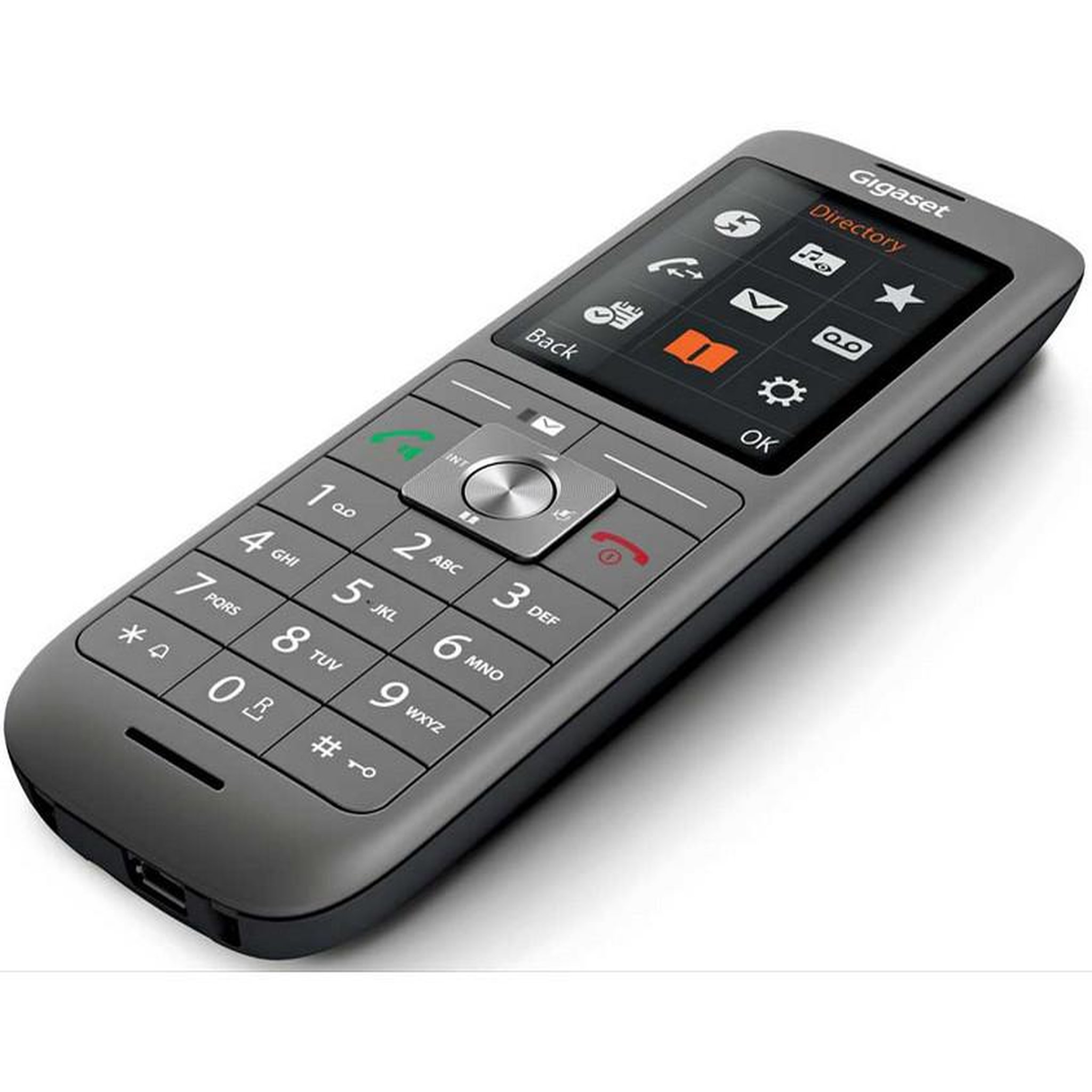 Voir la diapositive 4 : GIGASET Téléphone sans fil dect anthracite avec répondeur - gigacl660hx