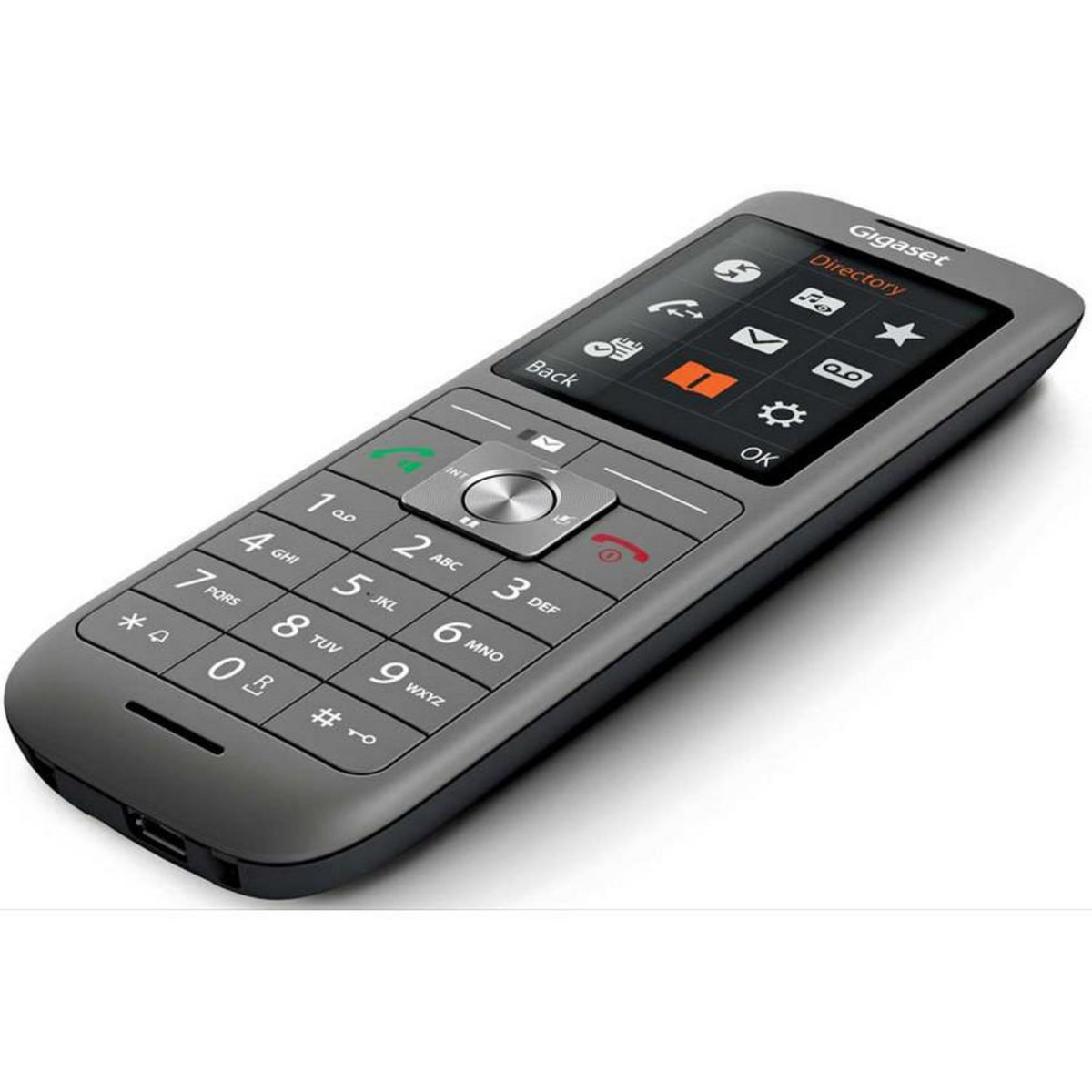 GIGASET Téléphone sans fil dect anthracite avec répondeur - gigacl660hx