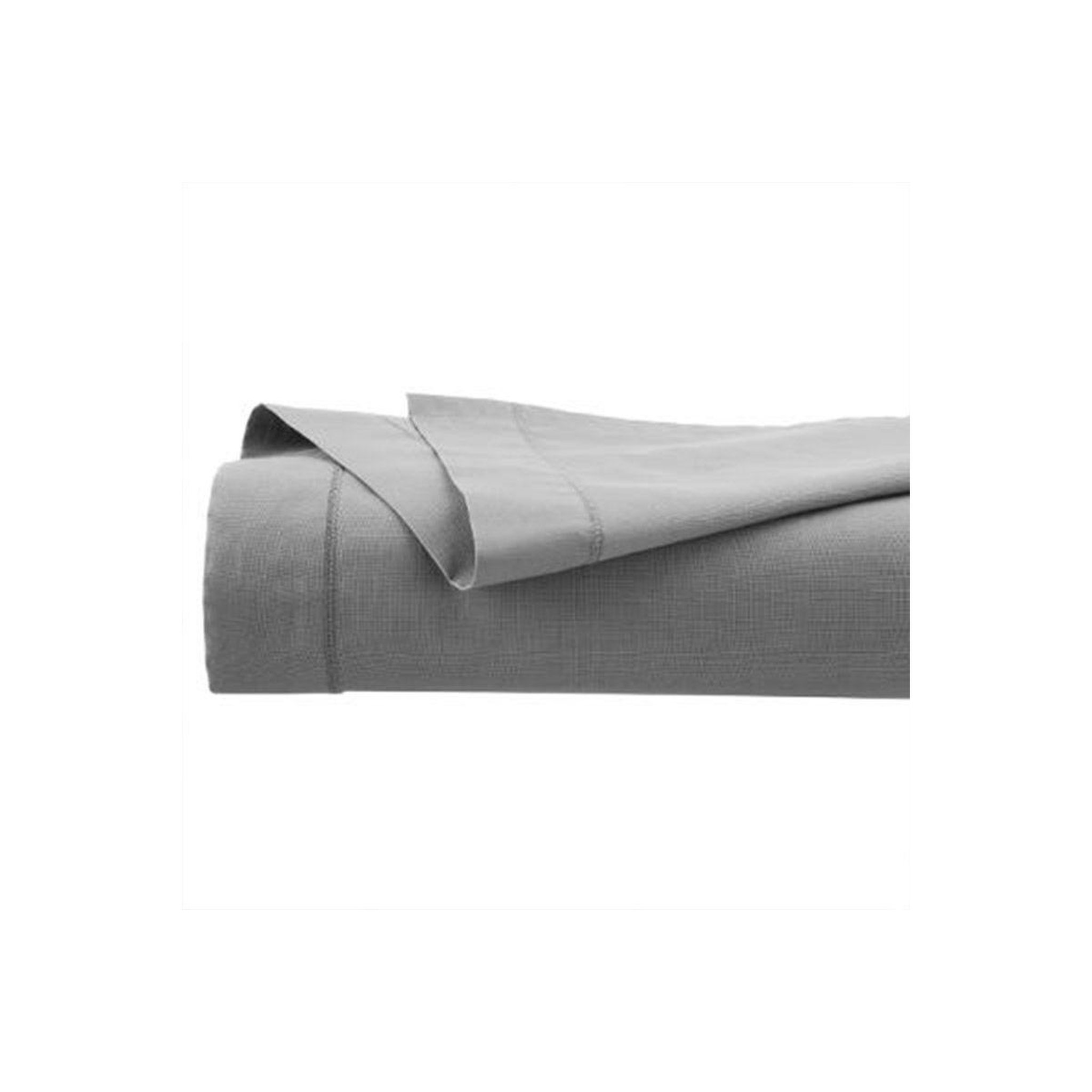 Voir la diapositive 2 : ATMOSPHERA Drap plat  intérieur  180x290cm gris