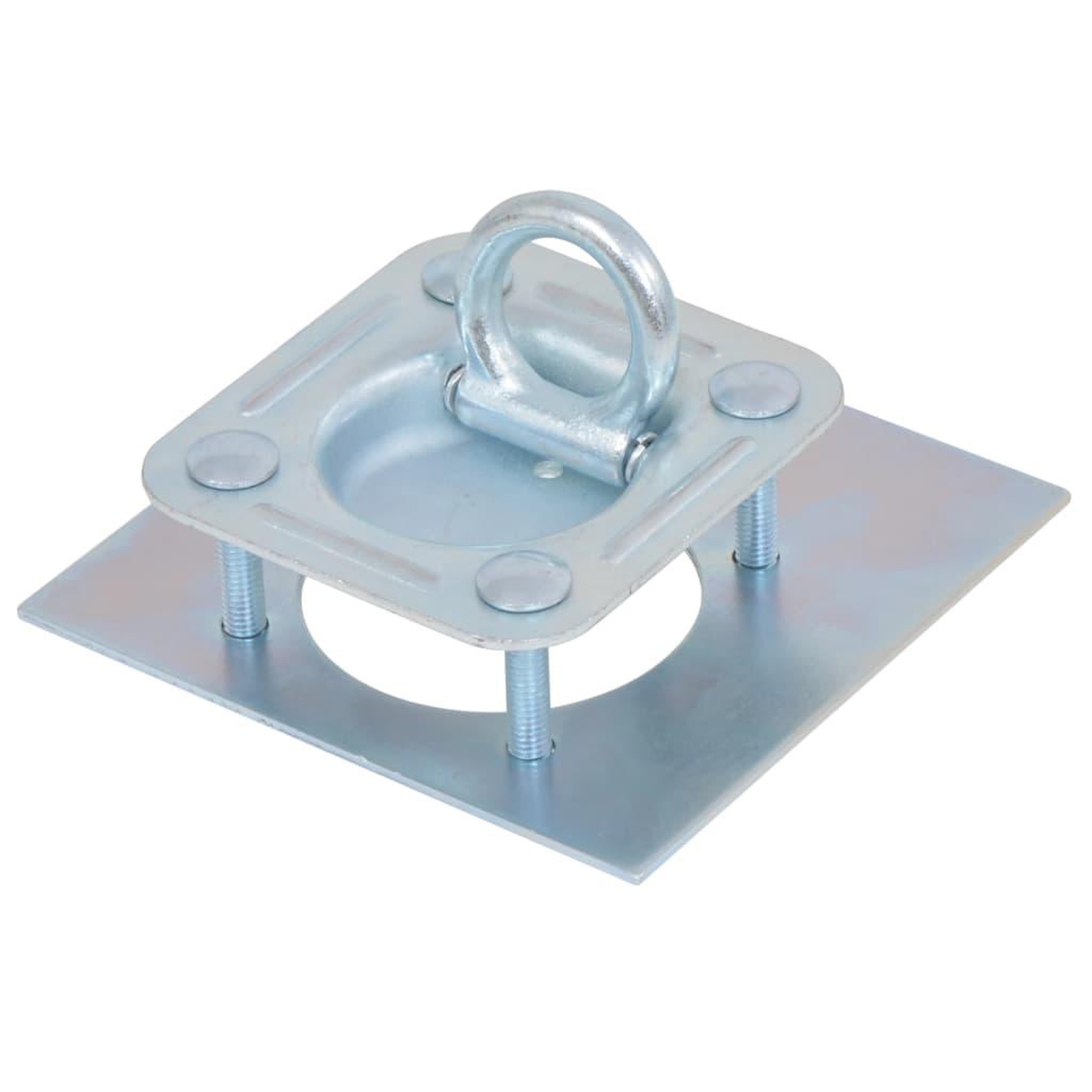 Voir la diapositive 5 : VIDAXL Anneau d'arrimage pour remorque 6 pcs Acier galvanise 2000 kg