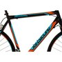  Vélo de Course 28'' Piccadilly noir-orange-bleu TC 59 cm