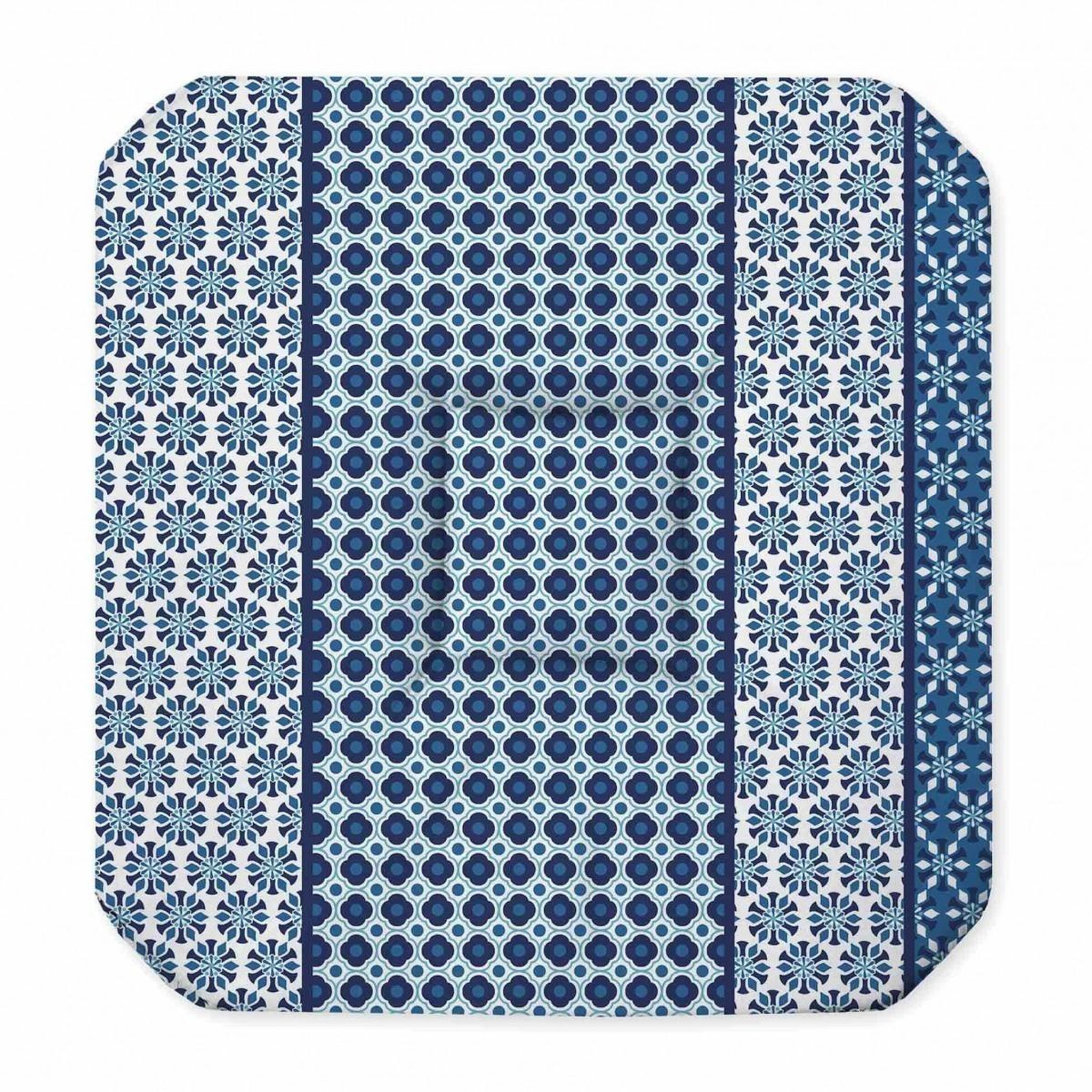 Eden Coussin galette de chaise damara indigo