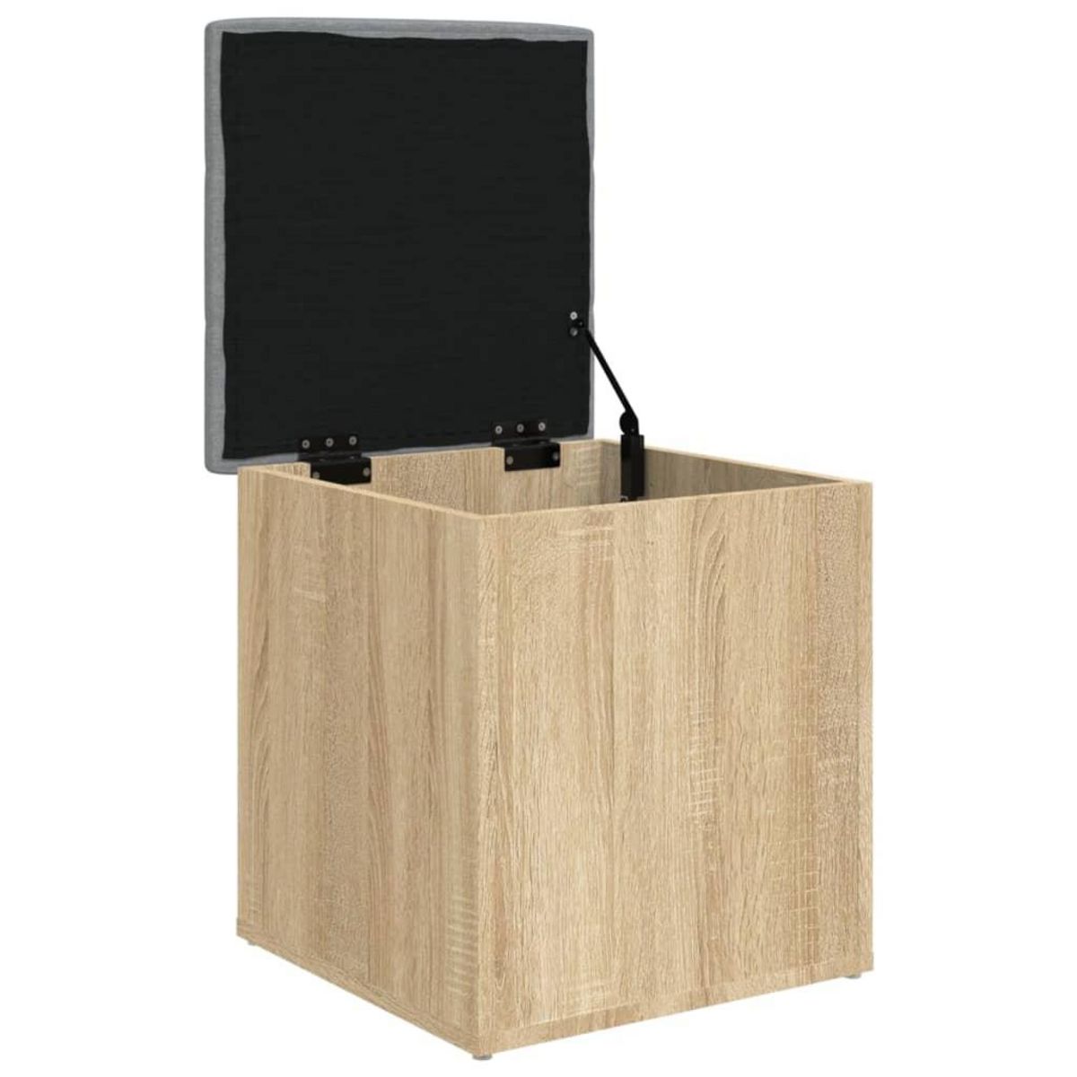 VIDAXL Banc de rangement chene sonoma 42x42x45 cm bois d'ingenierie