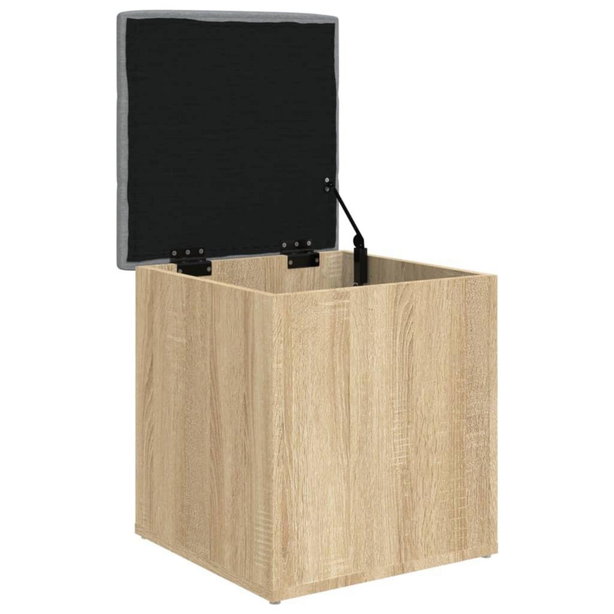 VIDAXL Banc de rangement chene sonoma 42x42x45 cm bois d'ingenierie