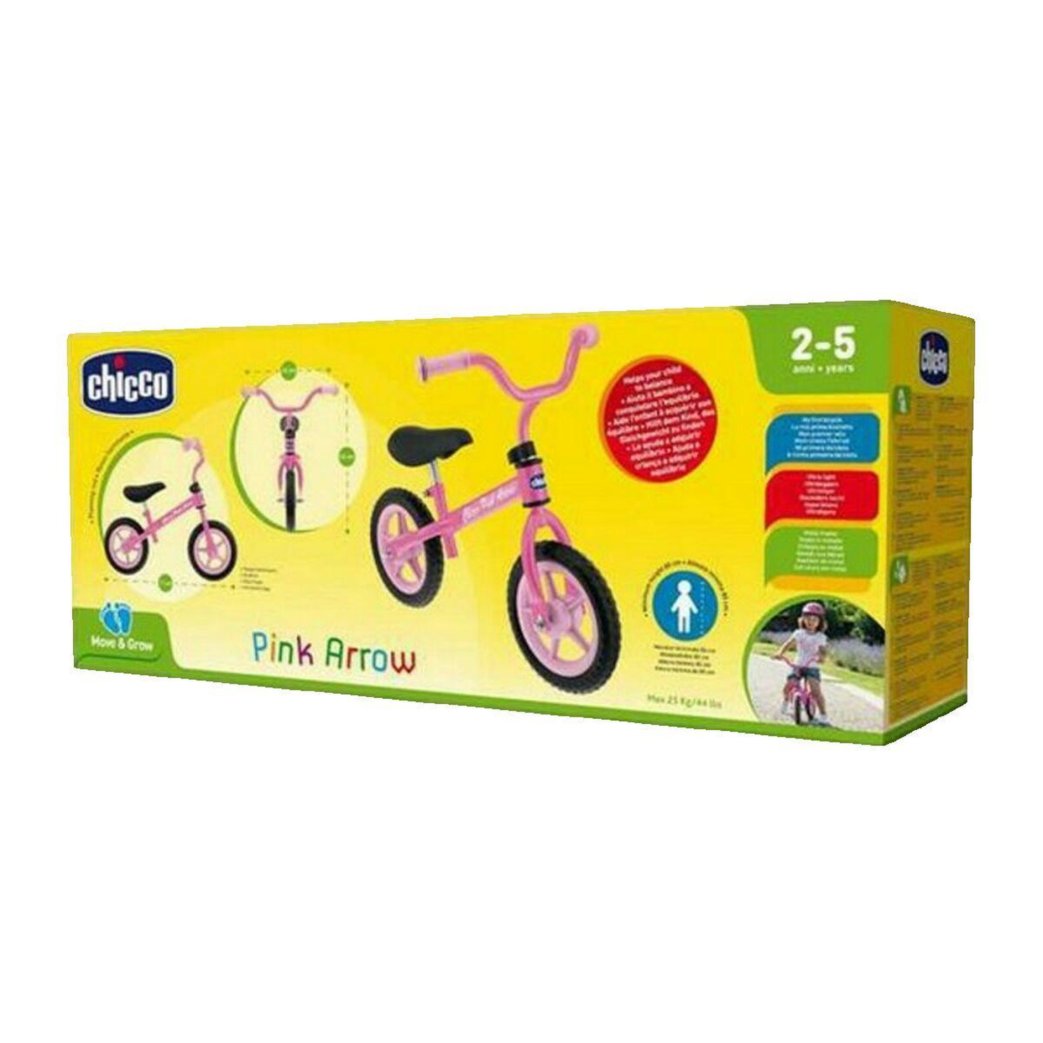 Voir la diapositive 2 : CHICCO Draisienne Chicco Rose