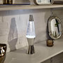 Voir la diapositive 4 : ATMOSPHERA Lampe à Poser Tornade  Lava  36cm Argent