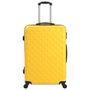 Voir la diapositive 3 : VIDAXL Valise rigide 3 pcs Jaune ABS