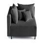 Voir la diapositive 1 : LISA DESIGN Edinburg - module d'assise d'angle gauche - en velours côtelé