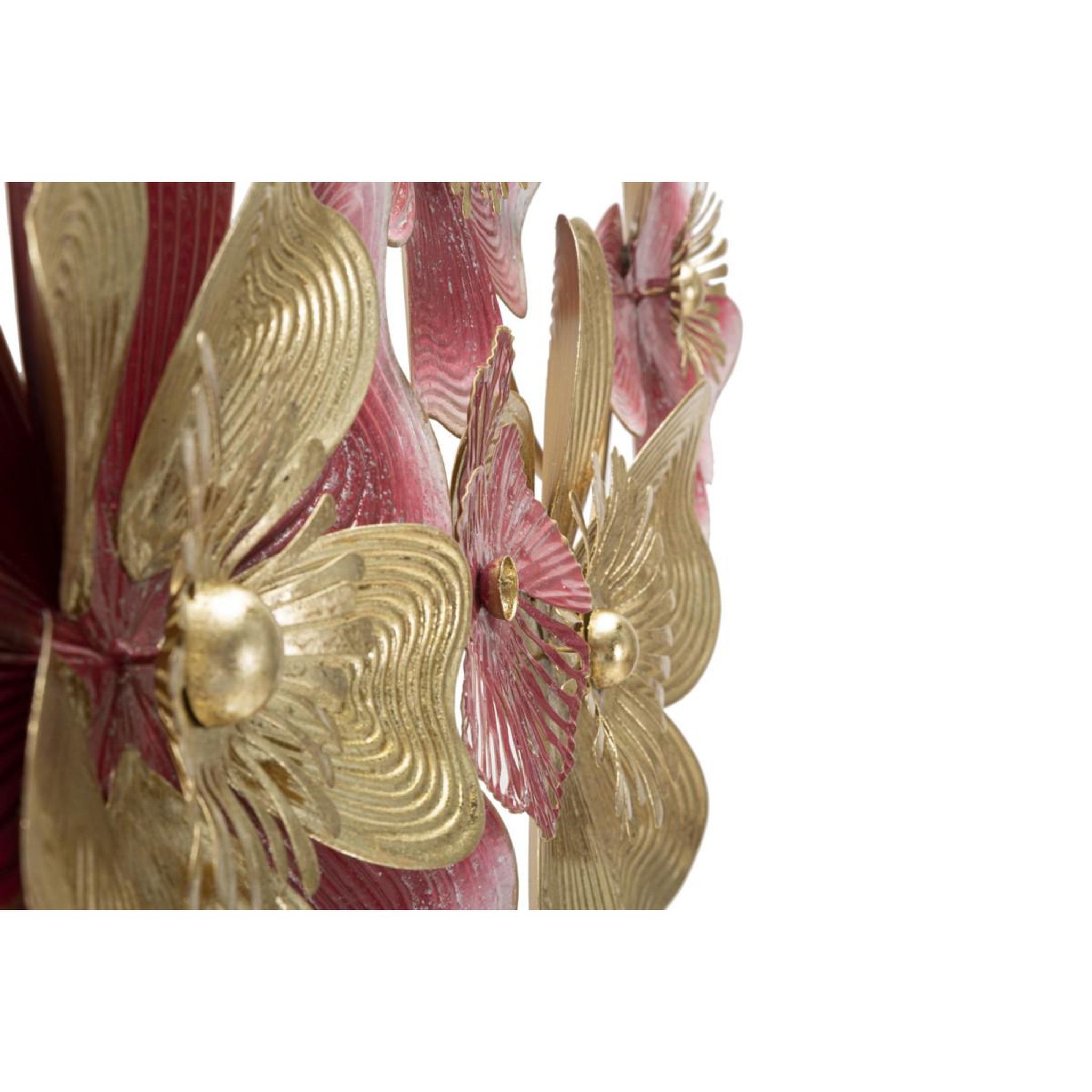 Voir la diapositive 4 : Paris Prix Décoration murale en métal  lobi  91cm multicolore