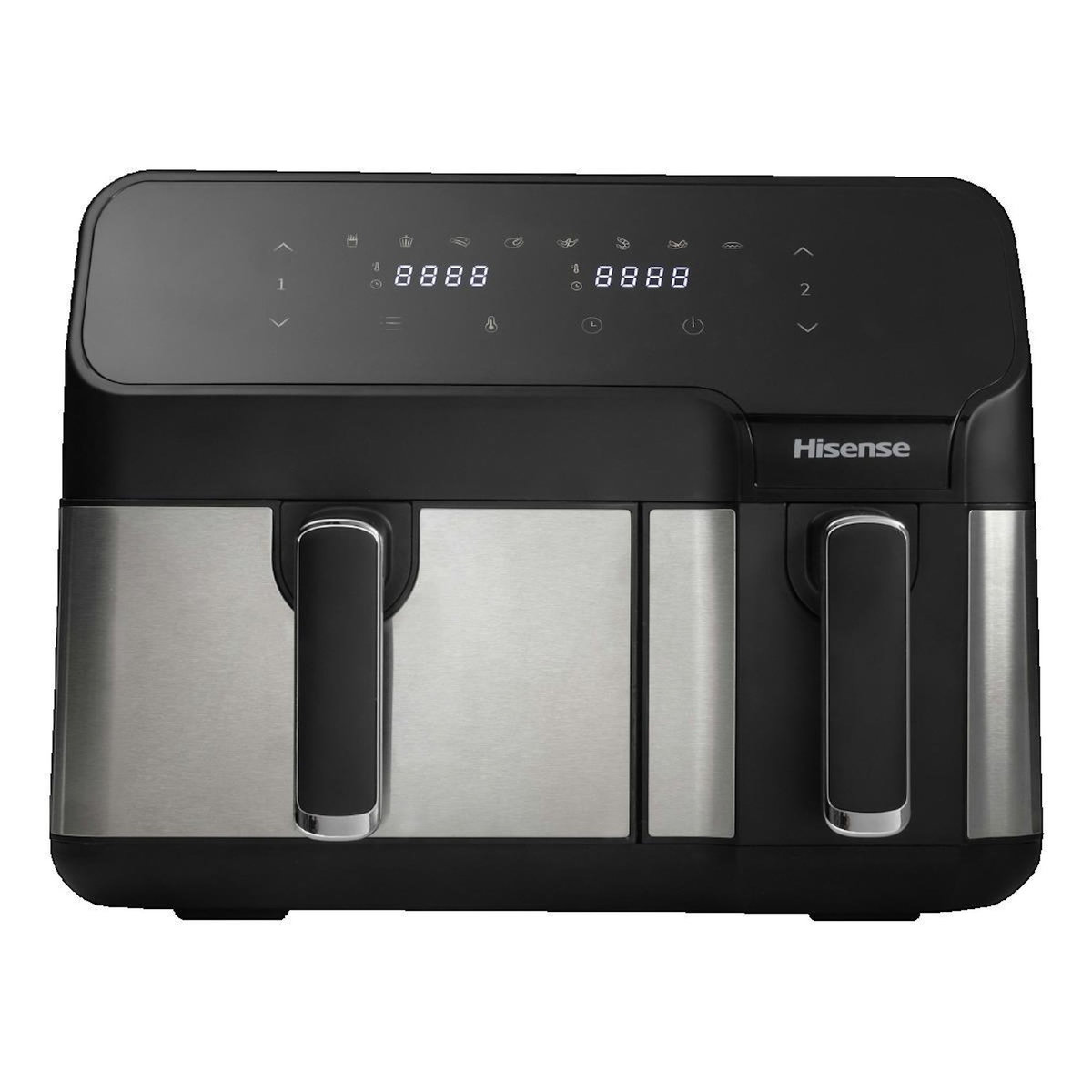 Hisense Friteuse à air chaud Hisense HAF2900D Double panier 8.6L Noir