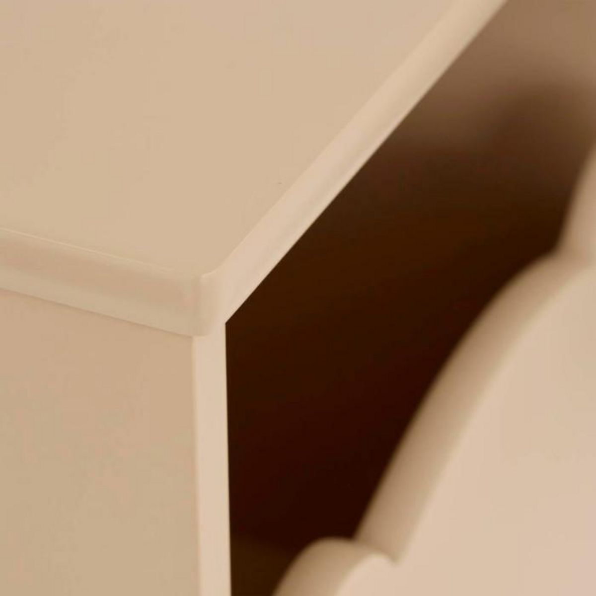 Atmosphera Kids Table de Chevet Enfant  Douceur  40cm Beige