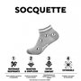 Voir la diapositive 2 : UMBRO Lot de 6 Paires de Chaussettes Sneackers Homme Taille 43/46