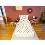 Home collection Parure de couette 2pcs 140x200cm better coton bci terramea