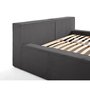 Voir la diapositive 5 : LISA DESIGN Stella - lit coffre - 140x190 cm - sommier inclus - en velours côtelé