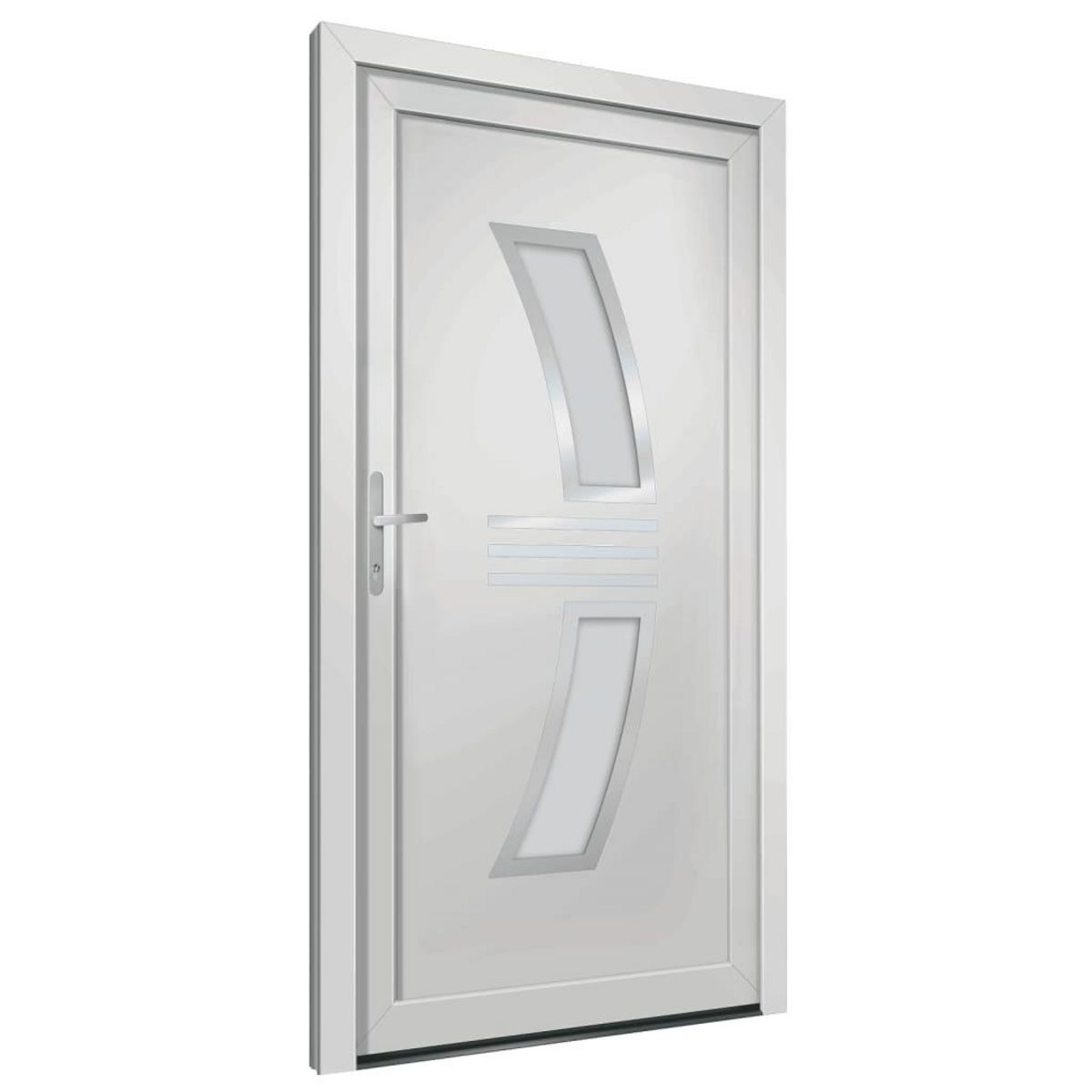 VIDAXL Porte d'entree Blanc 98x200 cm PVC