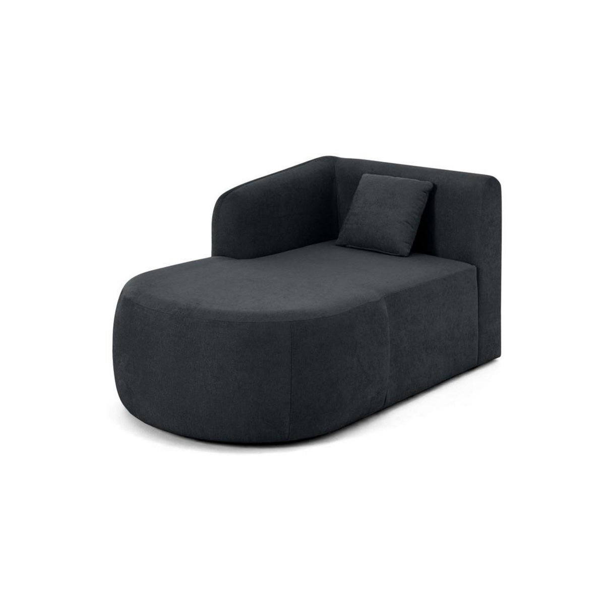 LISA DESIGN Ikare - module d'assise méridienne gauche - en tissu