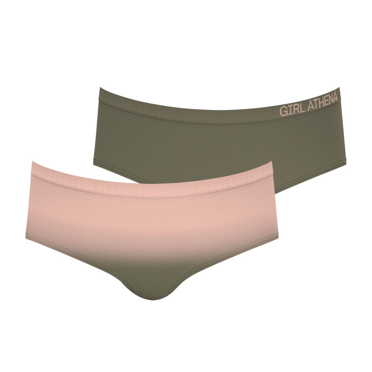 ATHENA Lot de 2 culottes fille du 10 au 16 ans